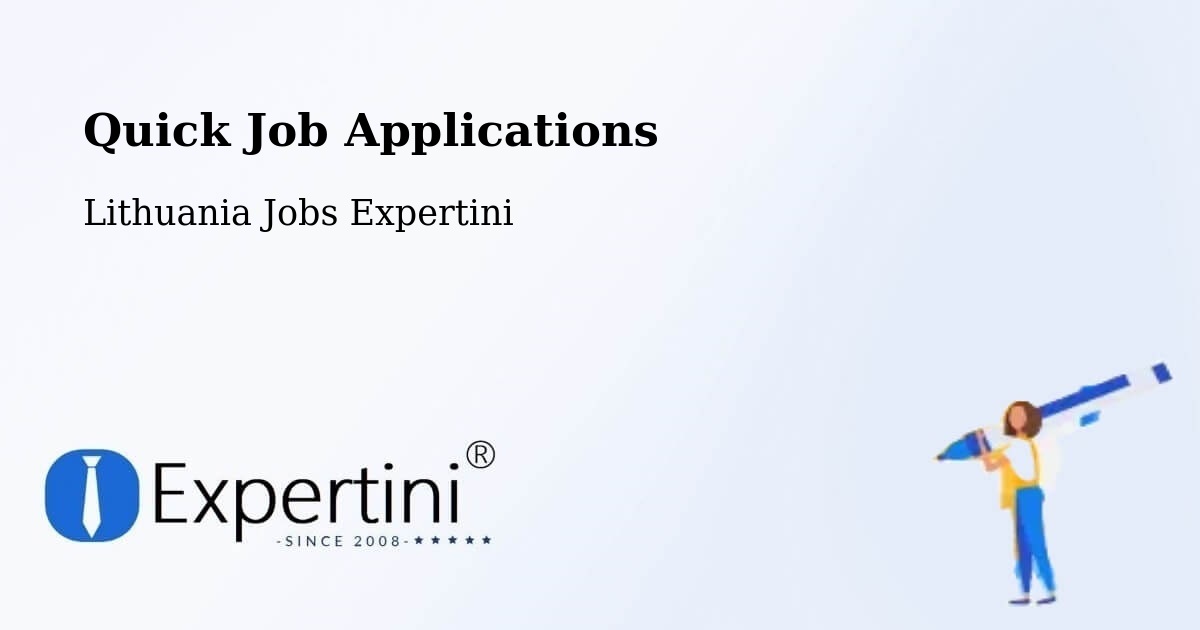 Quick Apply Feature – Eiguliai - Lithuania Jobs Expertini